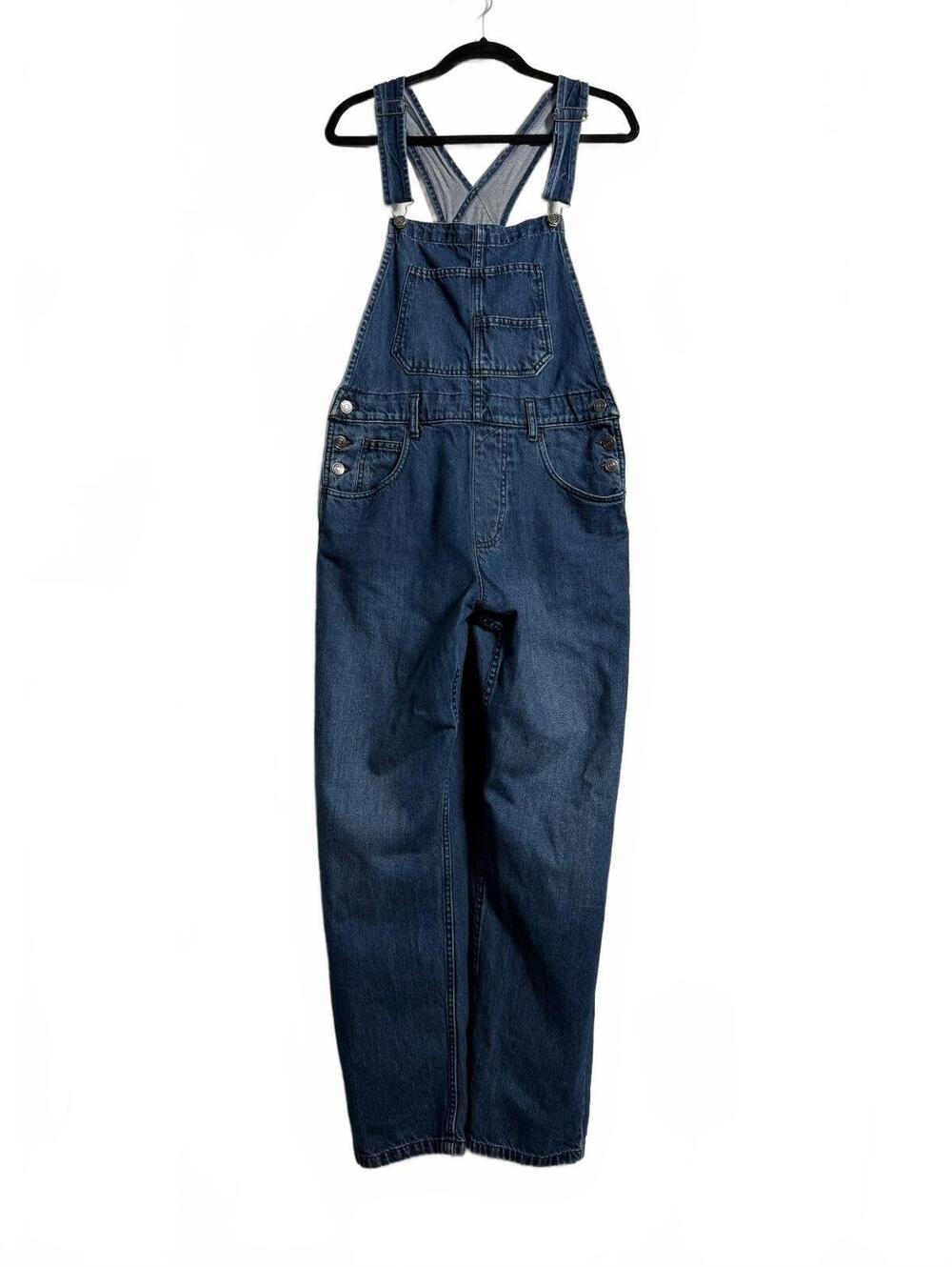 We The Free Denim Overalls Cropped